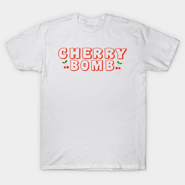 Cherry Bomb T-Shirt by CMORRISON12345